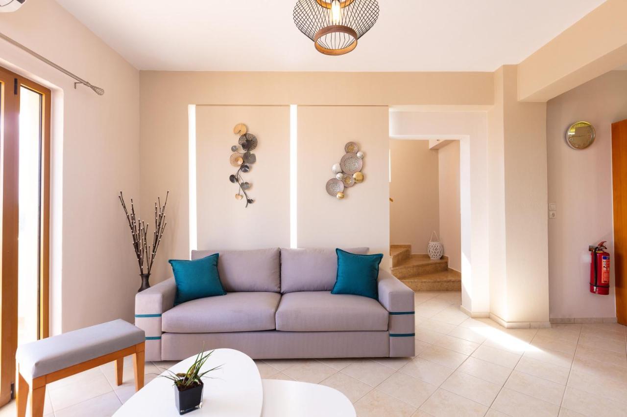 Maroulas Villas Ioanna & Stavros, Private Pools, Bbq & Seaview, By Thinkvilla Екстериор снимка