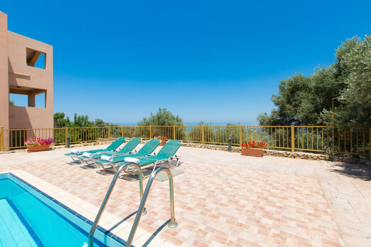 Maroulas Villas Ioanna & Stavros, Private Pools, Bbq & Seaview, By Thinkvilla Екстериор снимка